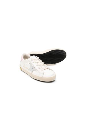 sneakers in pelle bianco GOLDEN GOOSE KIDS | GYF00102F00466211531
